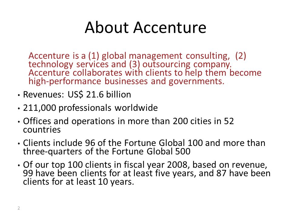 about accenture company